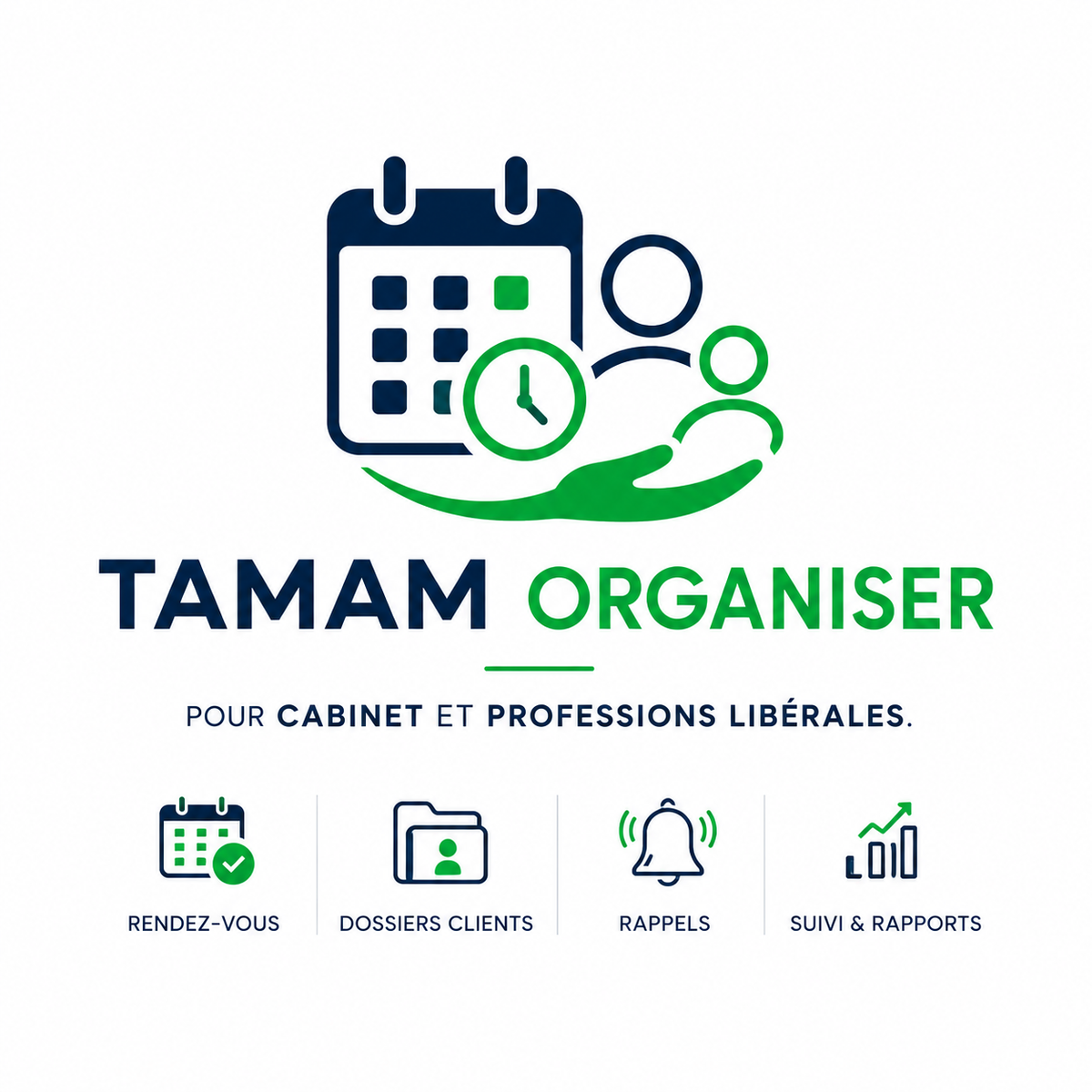 TAMAM ORGANISER — Logiciel de gestion des rendez-vous pour cabinets et professions libérales